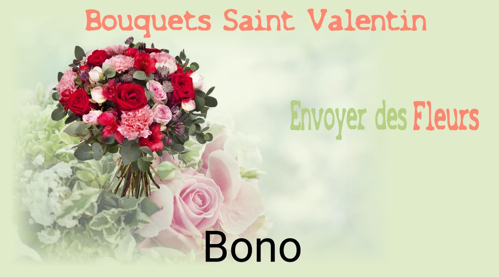 Roses de Saint-Valentin livrées à Bono